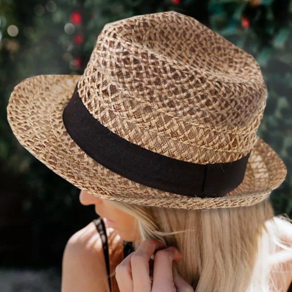 STRAW SUN HAT